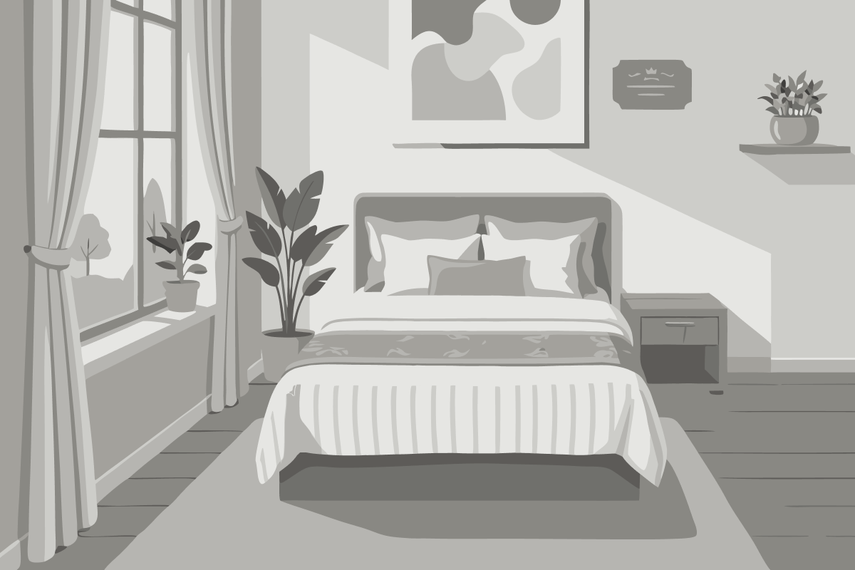 Apartamento Deluxe de 2 dormitorios con vistas al jardín